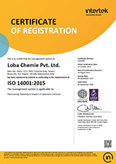 ISO 14001:2015 - Protection of the Environment