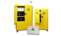 Range 1 - Safety Cabinets with Extinguisher for Flammable Products