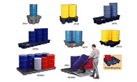 Range G - Pallets & Accumulation Centers for Spill Containment