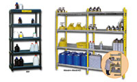 Range R - Safety shelving (RRP, RRA404 and RRA604 models)