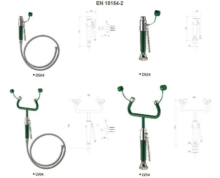 Range DL - Emergency Spray Units Range DL - Emergency Spray Units