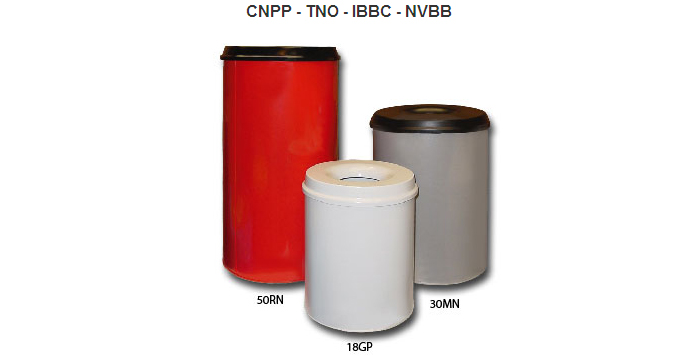 Range P - Securiflamm Safety Waste Bins