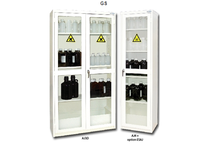 Range 18 - Safety Cabinets with Glazed Doors for Toxics & Noxious Products