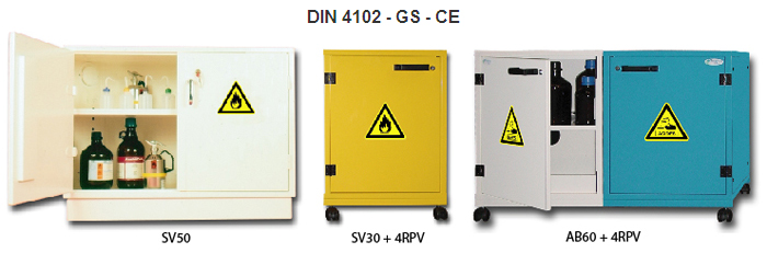 Range 6 - Under-Bench Safety Cabinets