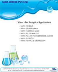Water - For Analytical Applications